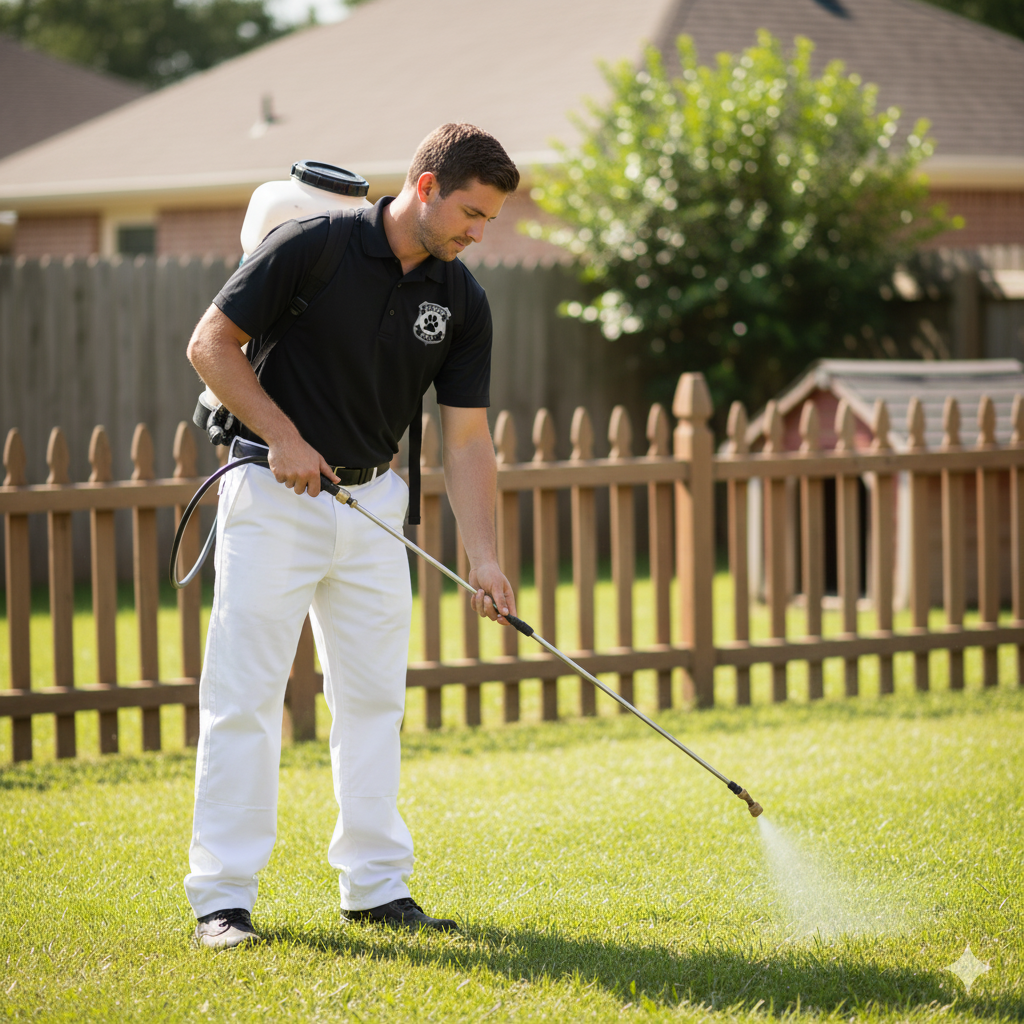 Professional spray treatment and sanitization